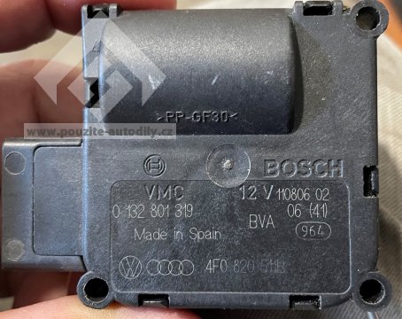 4F0820511B Servomotorek nastavovací Bosch 0132801369 Audi, VW