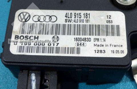 4L0915181 / SW 4L0910181 Řídící jednotka baterie AUDI Q7 4L