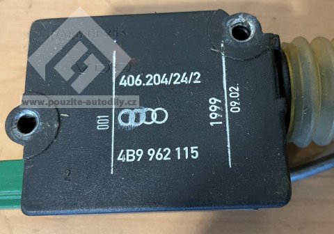 Ovládání zámku víka 4B9962115 elektrické Audi A3, A4, A6