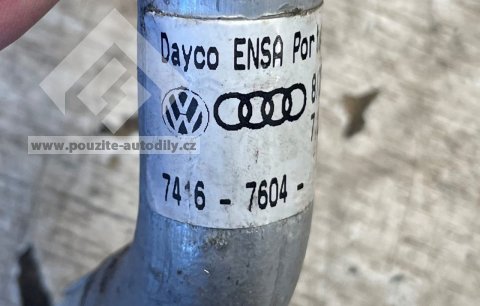 7H0819617 / 7L0815857C Tlumítko hluku Webasto, originál Audi Q7 4L, VW Touareg 7L, T5