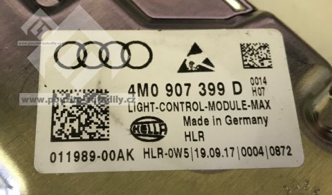 Řídící jednotka LED světla 4M0907399D Audi Q7 4M