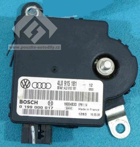 4L0915181 / SW 4L0910181 Řídící jednotka baterie AUDI Q7 4L