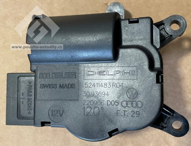 7L0907511AK servomotor ovládání klapky VW Amarok 2H, Touareg 7L, T5 7E, Audi Q7 4L